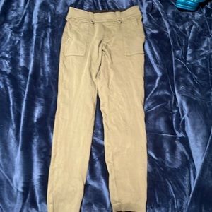 Cute green suit pants, size small
